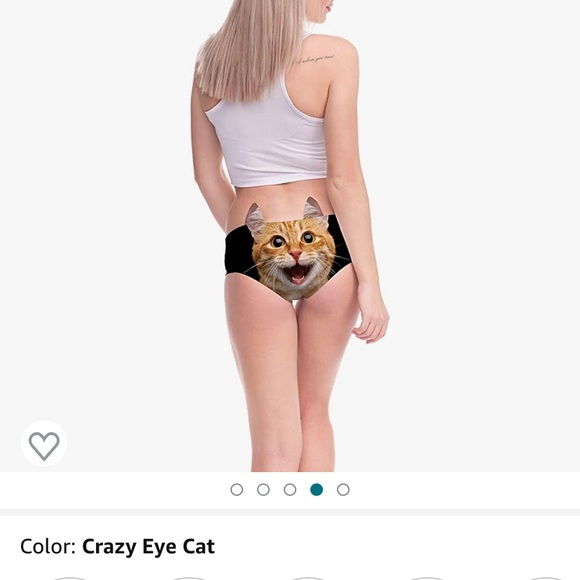 Hanky panky lace thong. Lace gap cheeky. Animal full coverage one size fits all - Picture 16 of 16